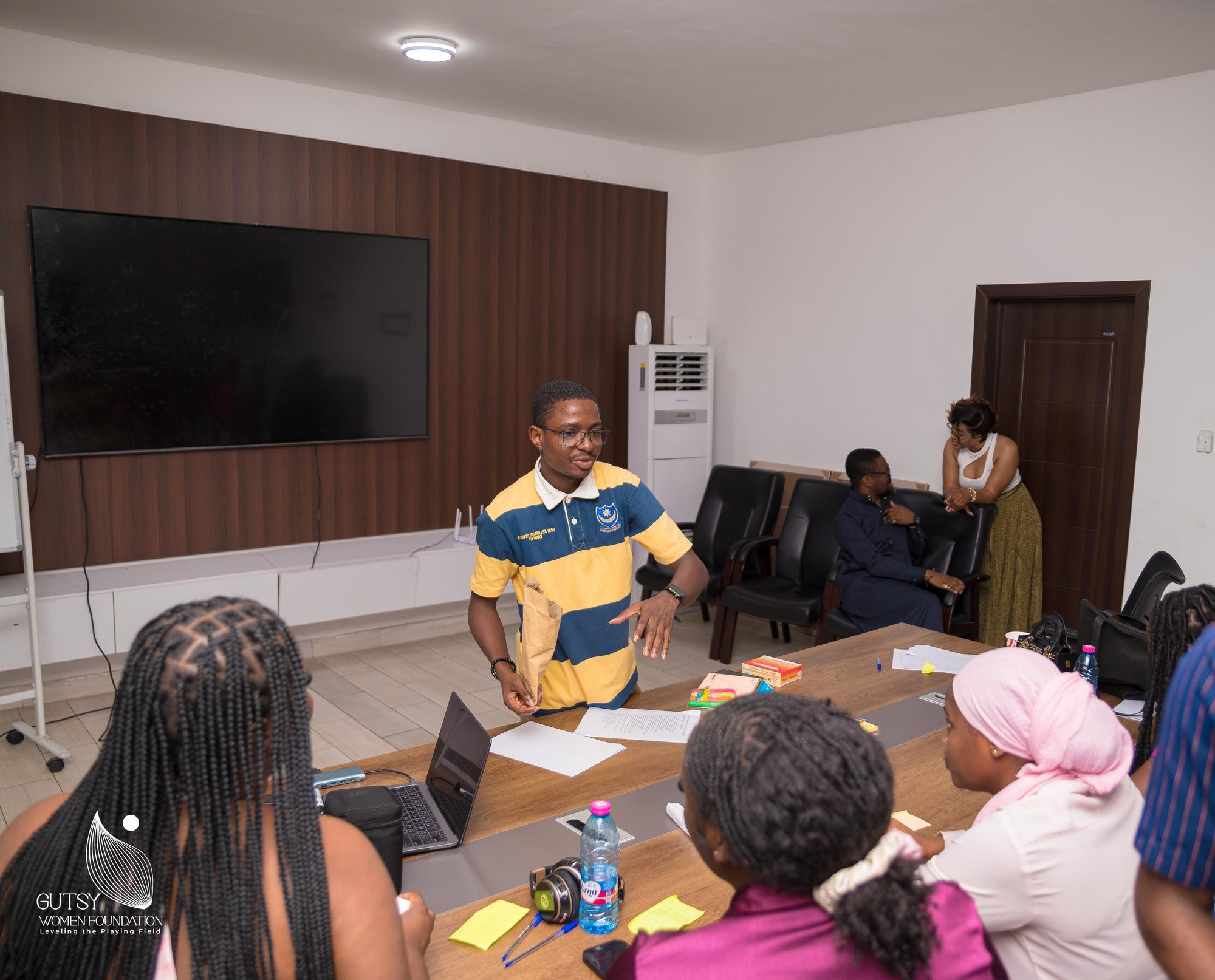 Volunteer presenter at GWF Annual Meeting