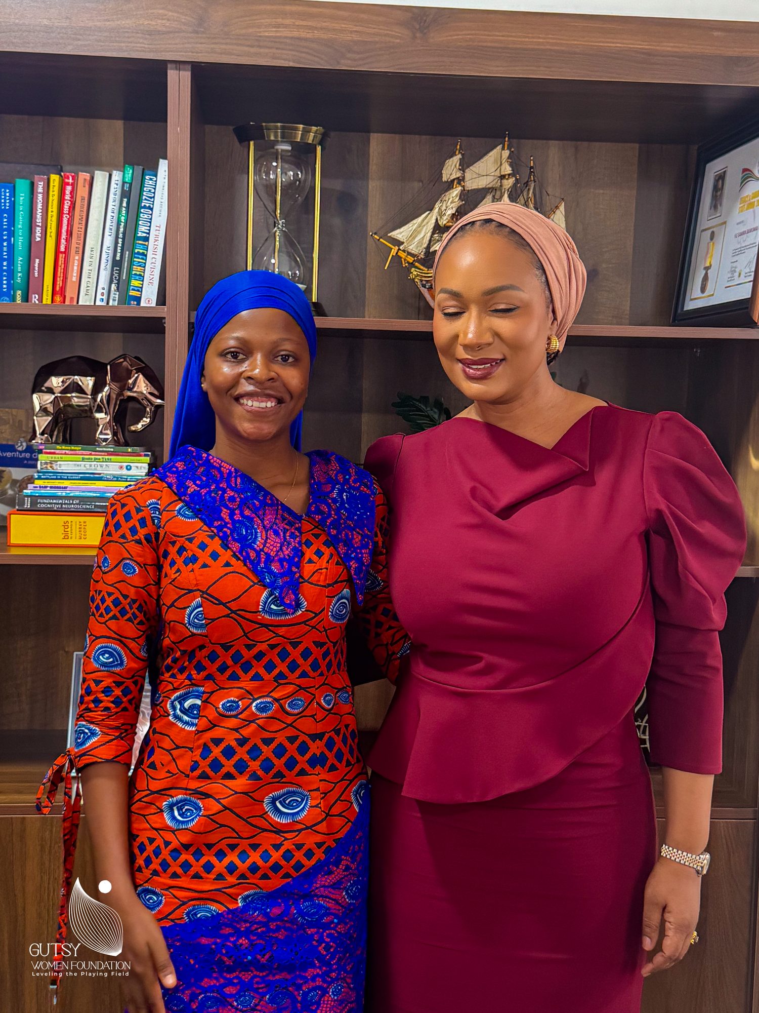 GWF founder with H.E. Samira Bawumia